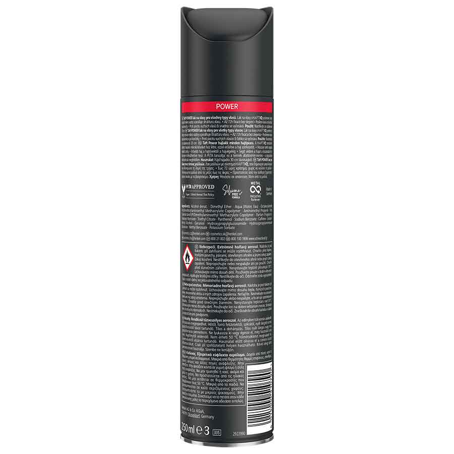 Schwarzkopf Taft Λακ Power HL5 250ml.