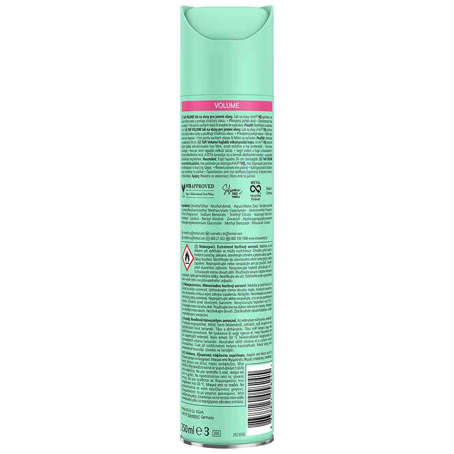 Schwarzkopf Taft Λακ Volume HL4 250ml.