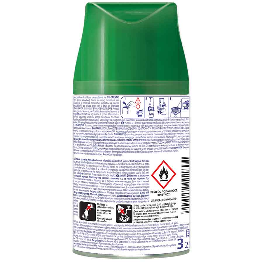 Airwick Freshmatic Αρωματικό Χώρου Mystical Garden Ανταλλακτικό 250ml.