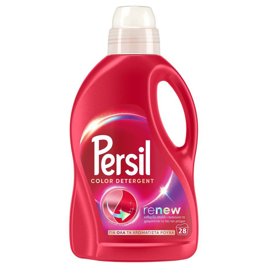 Persil Color Υγρό Απορρυπαντικό Πλυντηρίου Ρούχων Για Χρωματιστά 28mez. 1,4lt.