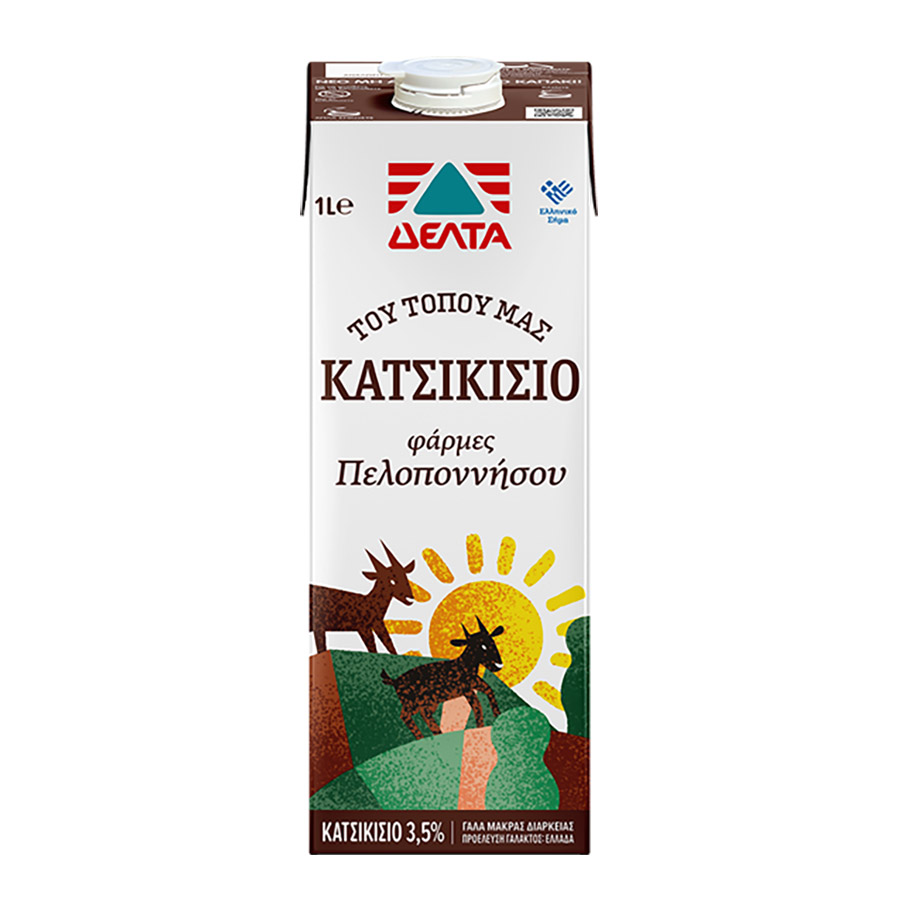 Δέλτα Του Τόπου Μας Γάλα Κατσικίσιο 1lt.