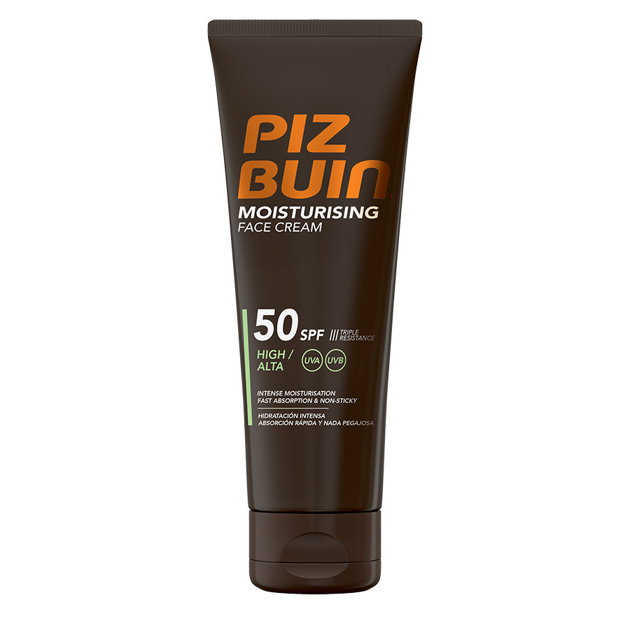 Piz Buin Moisturizing Αντηλιακή Κρέμα Προσώπου SPF50 50ml.