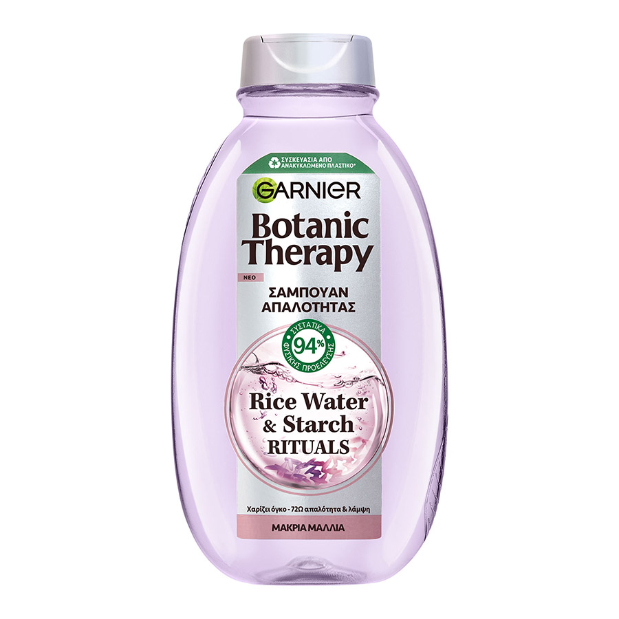 L'oreal Garnier Botanic Therapy Σαμπουάν Rice Water Για Μακριά Μαλλιά 400ml.
