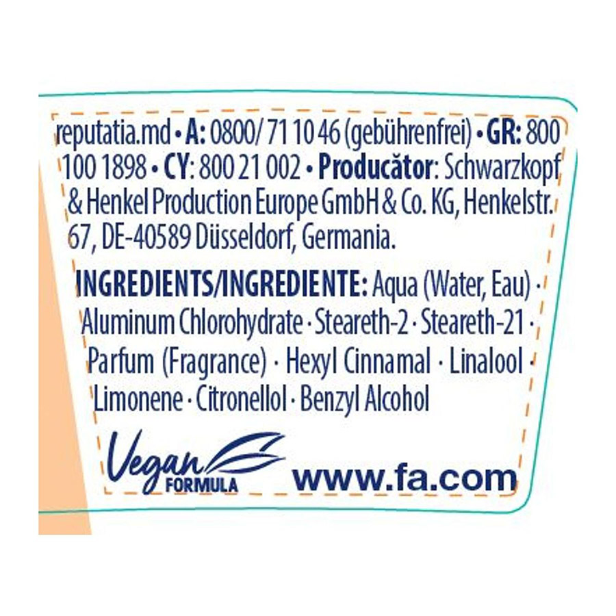 Fa Αποσμητικό Roll-On Passion Fruit 50ml.
