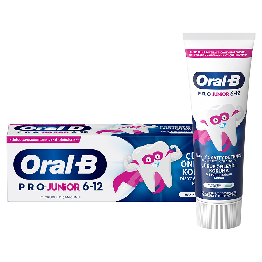 Oral-B Pro Junior Οδοντόκρεμα Παιδική 6-12 Ετών 75ml.