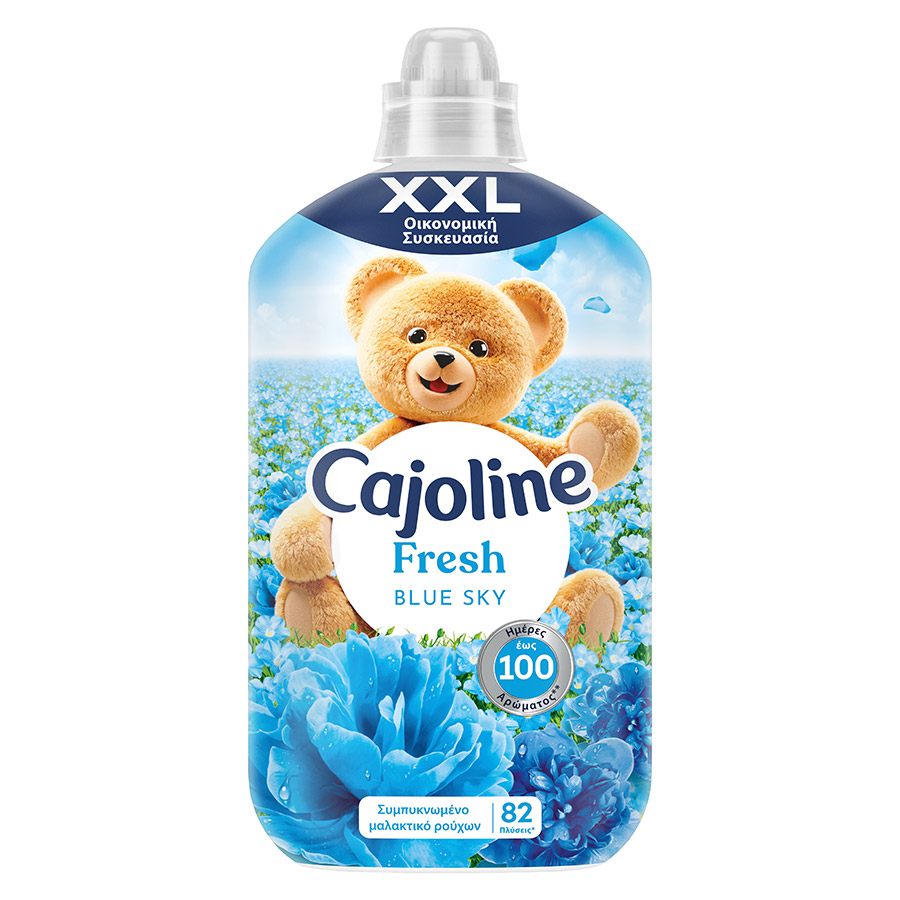 Cajoline Συμπυκνωμένο Μαλακτικό Ρούχων Blue Fresh 82mez. 1,725lt.