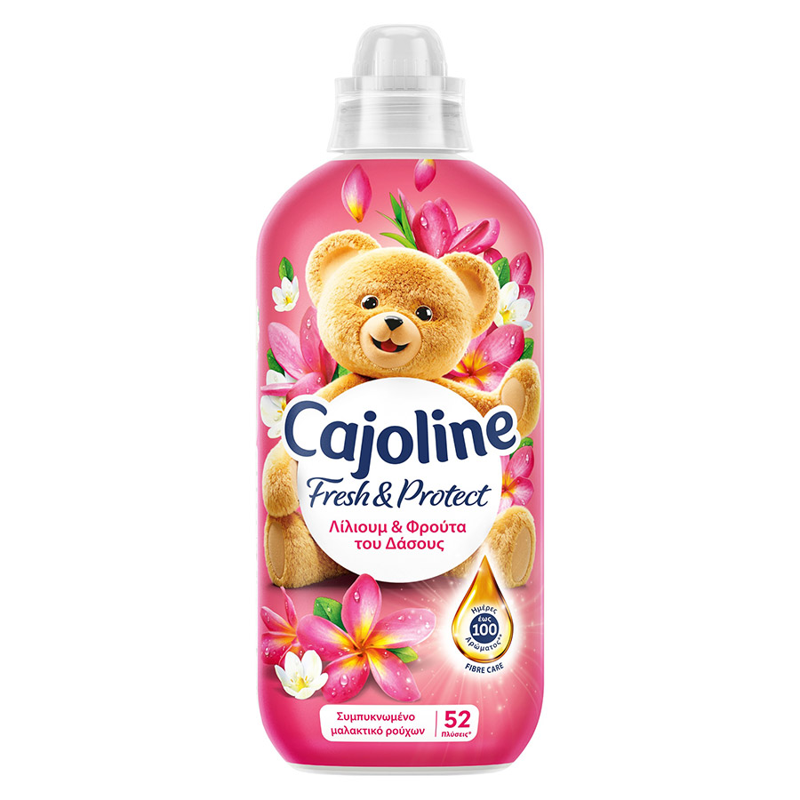 Cajoline Συμπυκνωμένο Μαλακτικό Ρούχων Red Fruits 52mez. 1,096lt.