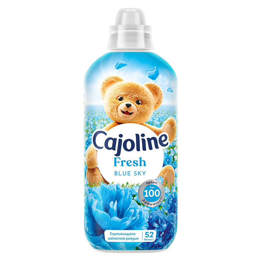 Cajoline Συμπυκνωμένο Μαλακτικό Ρούχων Blue Fresh 52mez. 1,096lt.