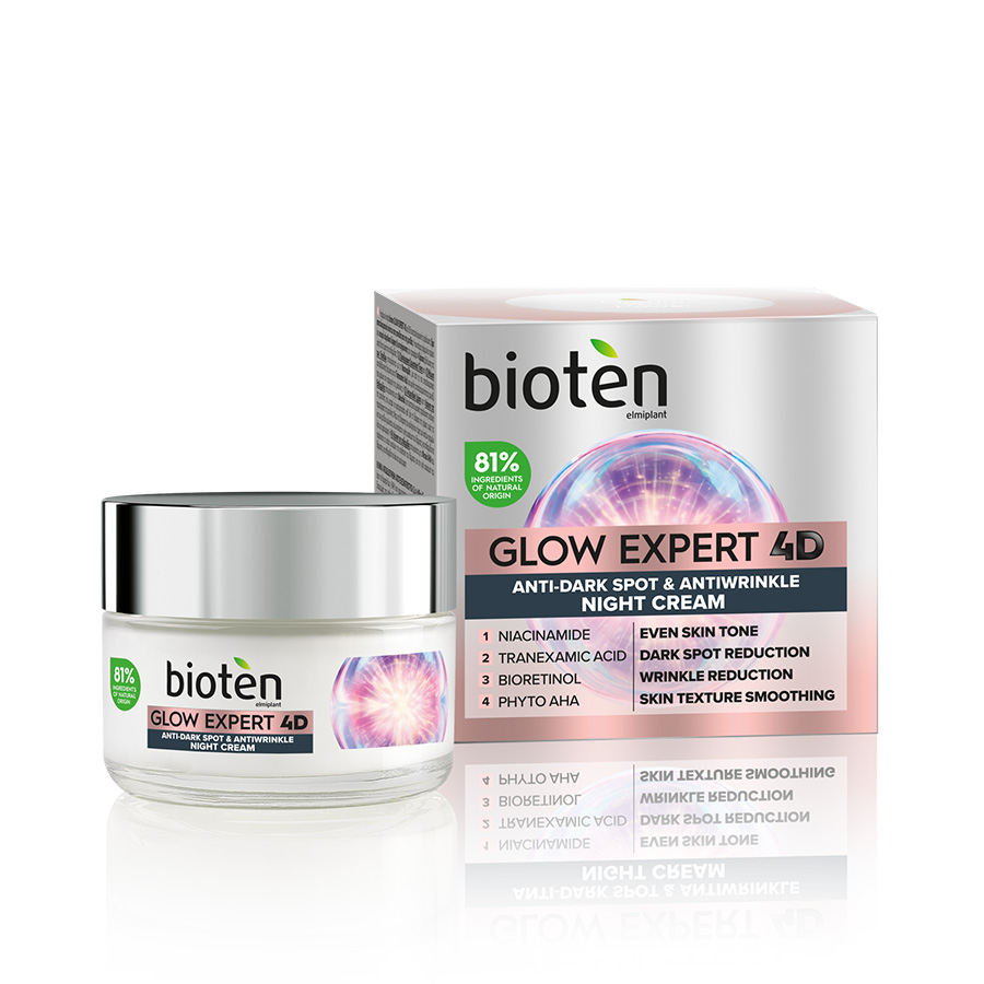 Bioten Glow Expert 4D Κρέμα Νυκτός 50ml.