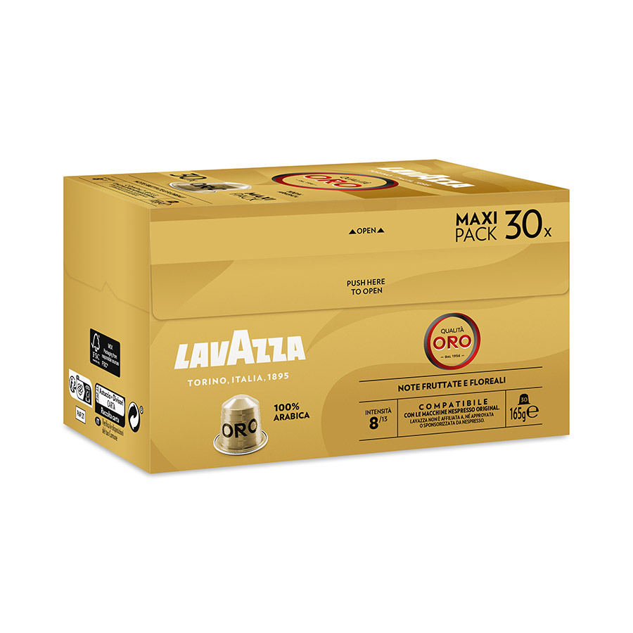 Lavazza Qualita Oro Καφές Espresso Σε Κάψουλες 30τεμ. 165γρ.