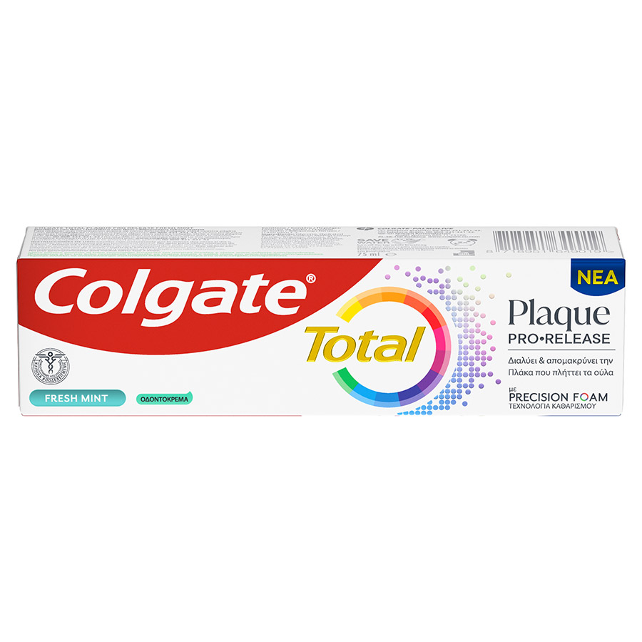 Colgate Total Plaque Οδοντόκρεμα Fresh Mint 75ml.