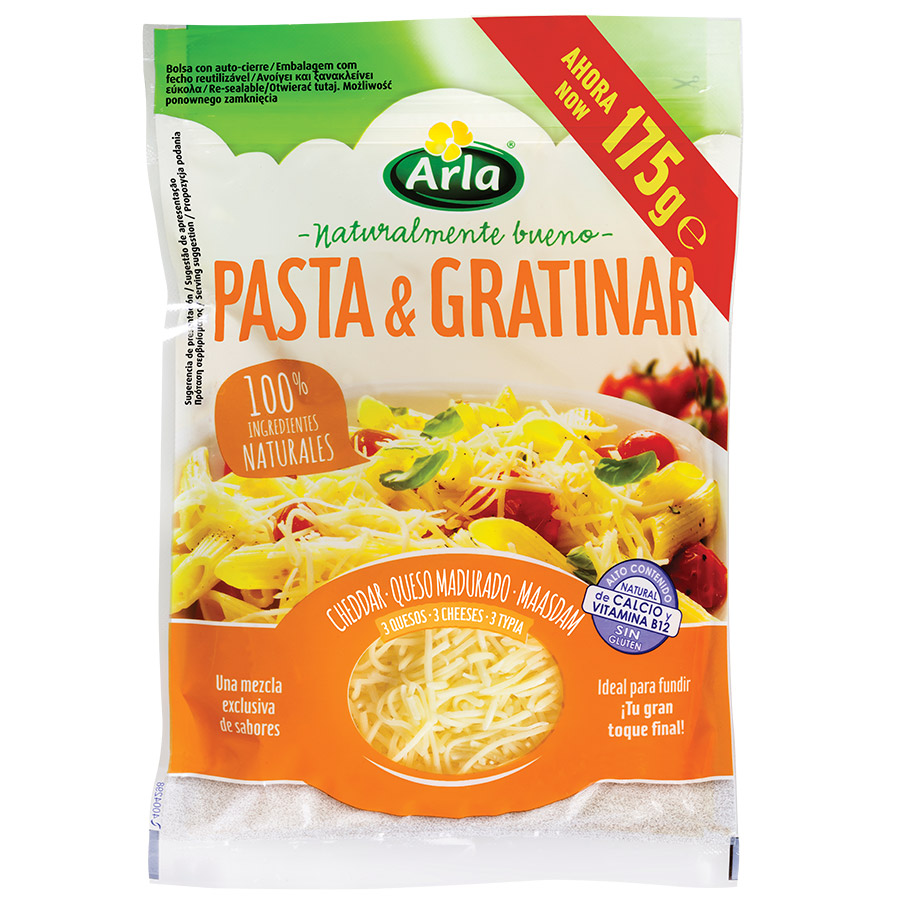 Arla Τυρί Τριμμένο Mix Pasta & Gratinar 175γρ.