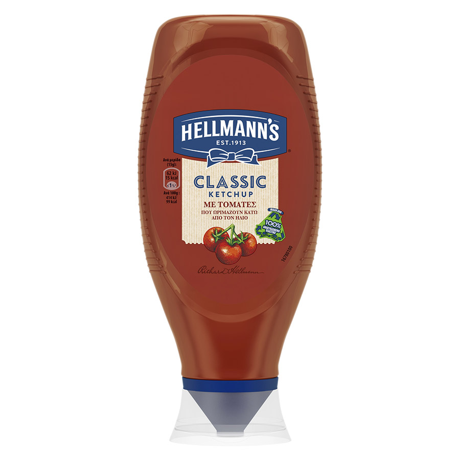 Hellmann's Κέτσαπ Κλασική Top Down 850γρ.
