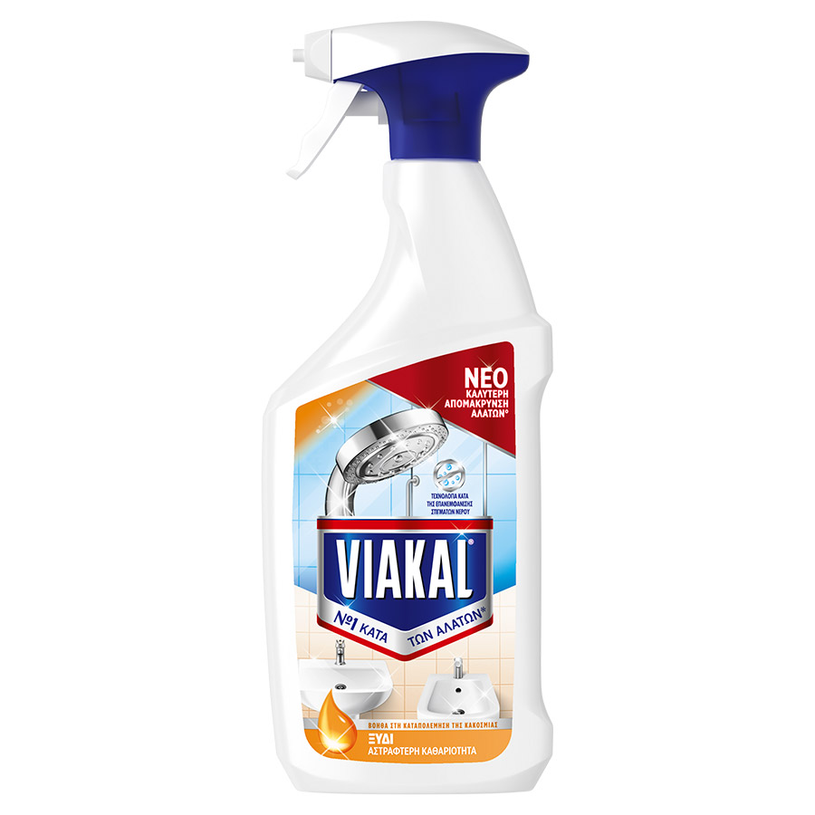 Viakal Καθαριστικό Σπρέι Κατά Των Αλάτων Ξύδι 800ml.