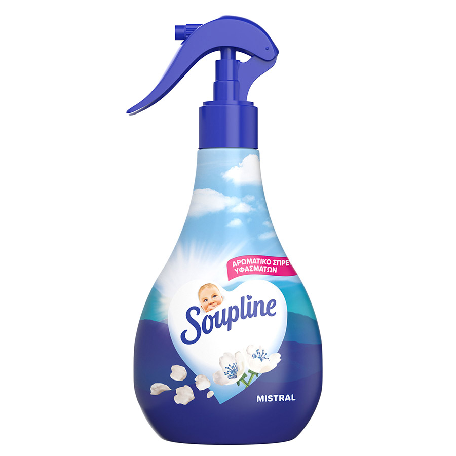 Soupline Αρωματικό Σπρέι Υφασμάτων Mistral 300ml.