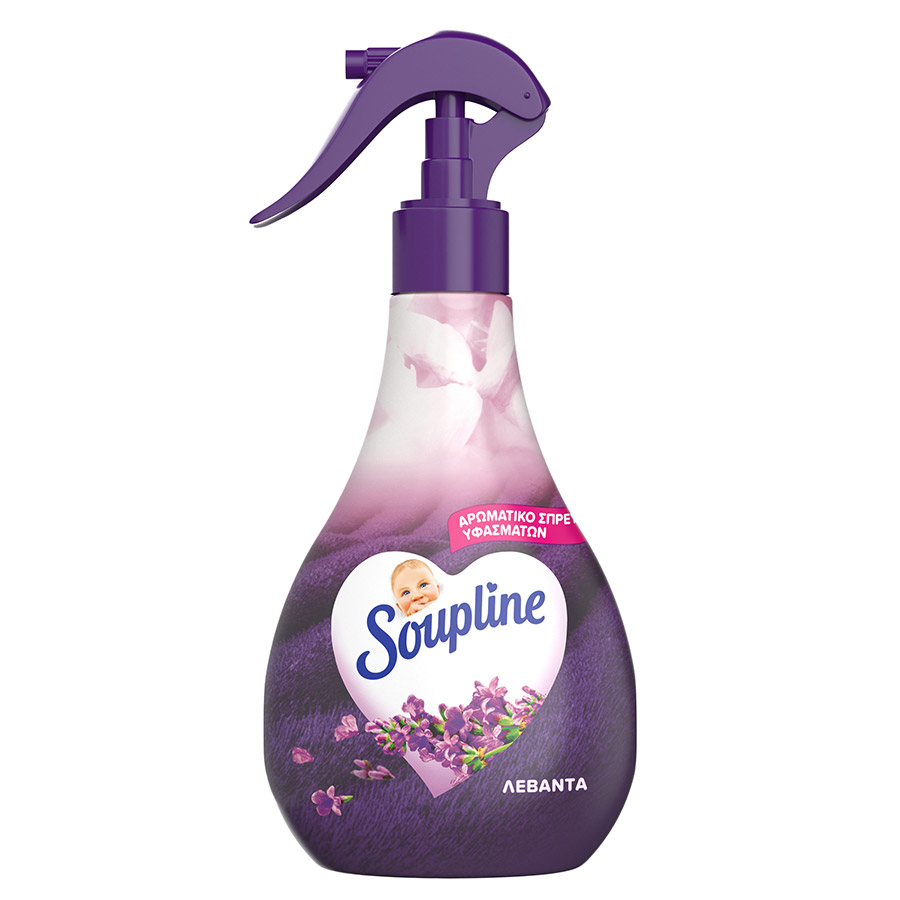 Soupline Αρωματικό Σπρέι Υφασμάτων Λεβάντα 300ml.