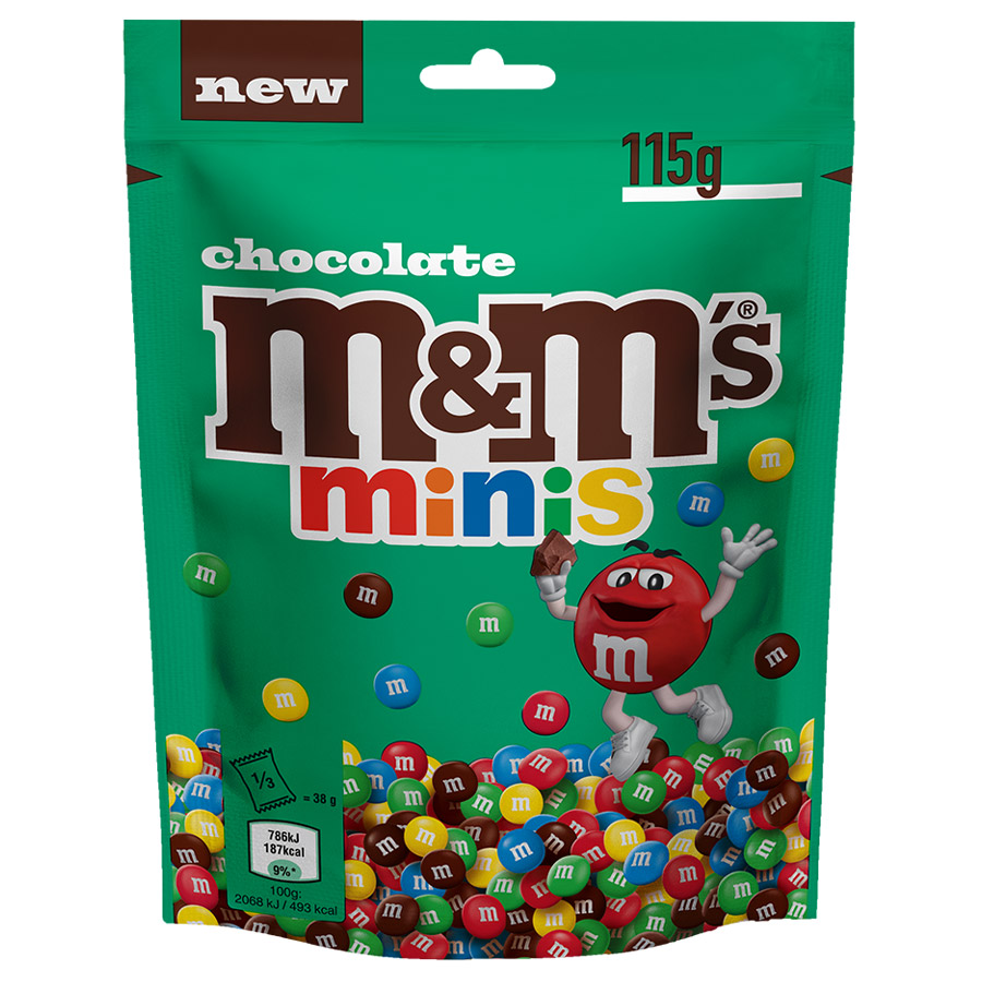 M&M's Minis Κουφετάκια Σοκολάτας 115γρ.