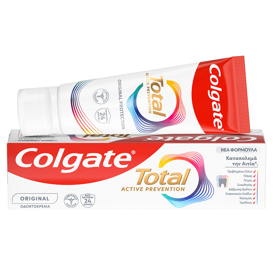 Colgate Total Active Prevention Οδοντόκρεμα Original Protection 75ml.