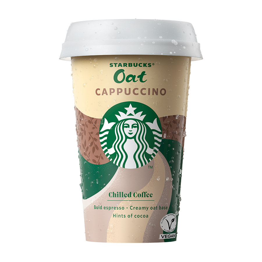 Starbucks Φυτικό Ρόφημα Βρώμης Cappuccino 220ml.