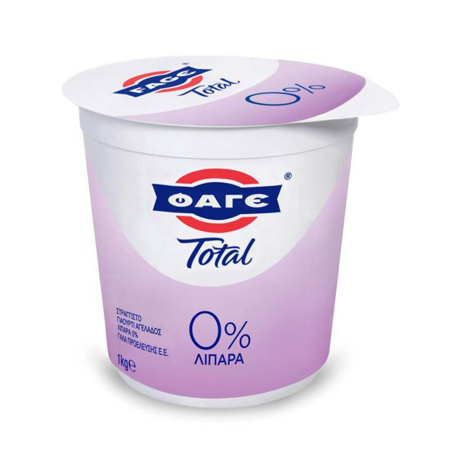 Φάγε Total Γιαούρτι 0% Λιπαρά 1kg.