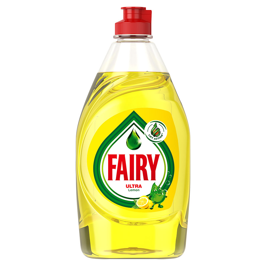 Fairy Ultra Υγρό Απορρυπαντικό Πιάτων Λεμόνι 350ml.