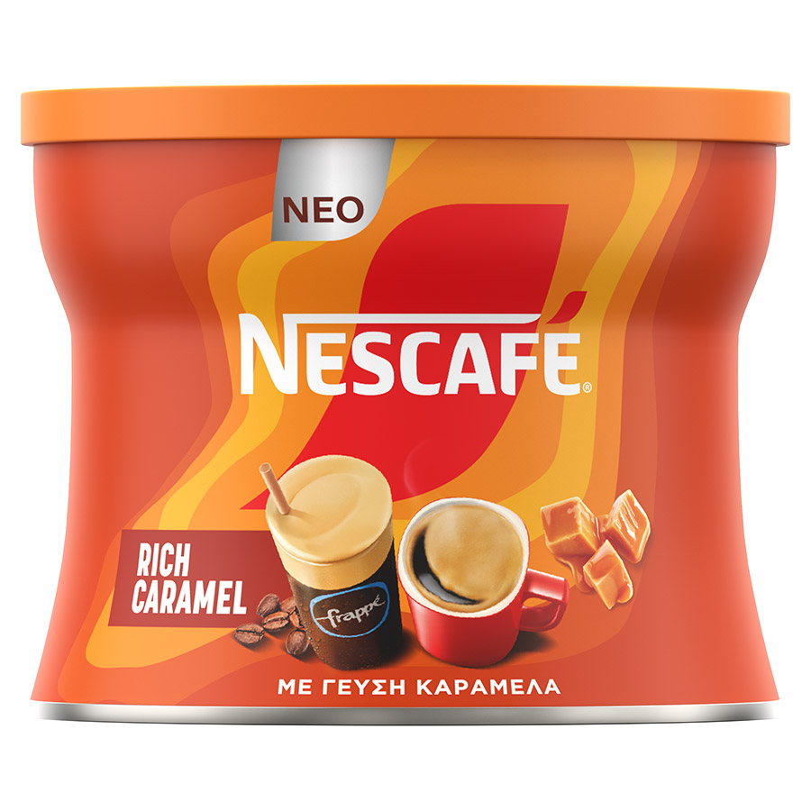 Nescafe Καφές Στιγμιαίος Rich Caramel 95γρ.