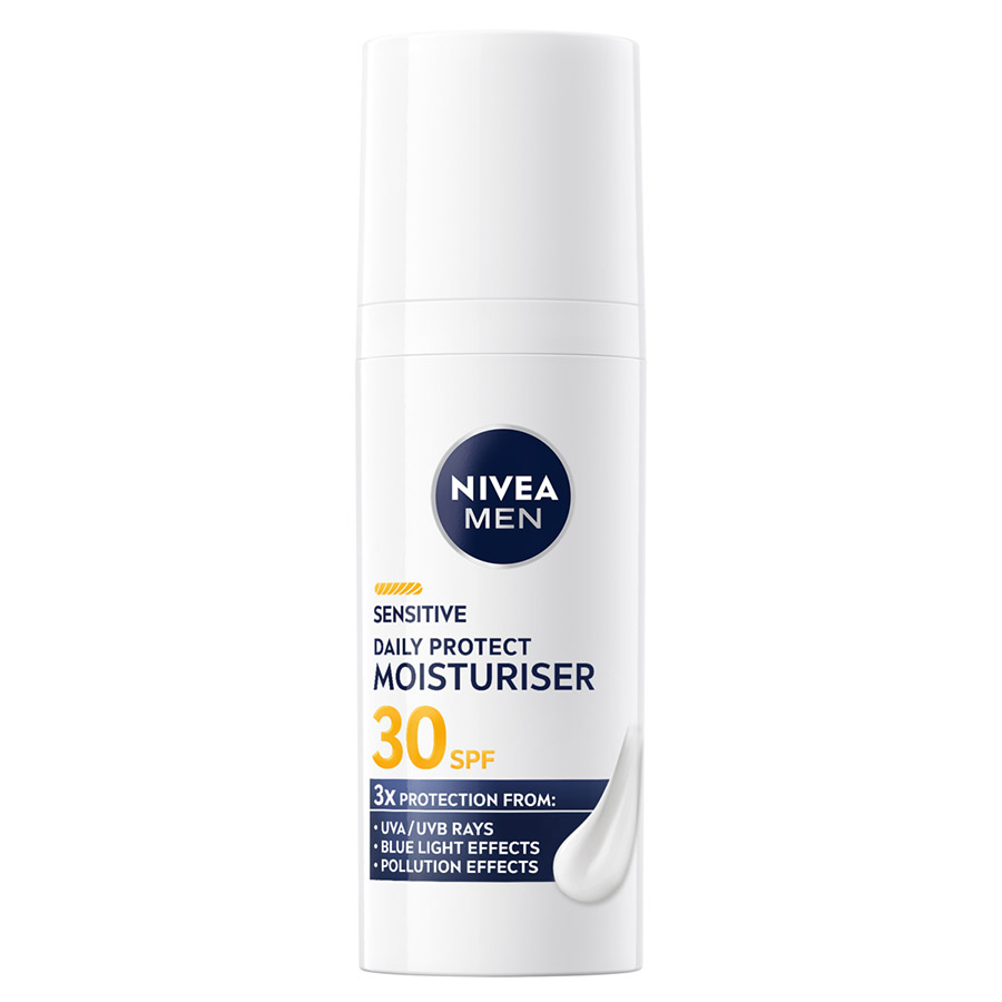 Nivea Men Κρέμα Προσώπου Sensitive Triple Protection SPF30 50ml.
