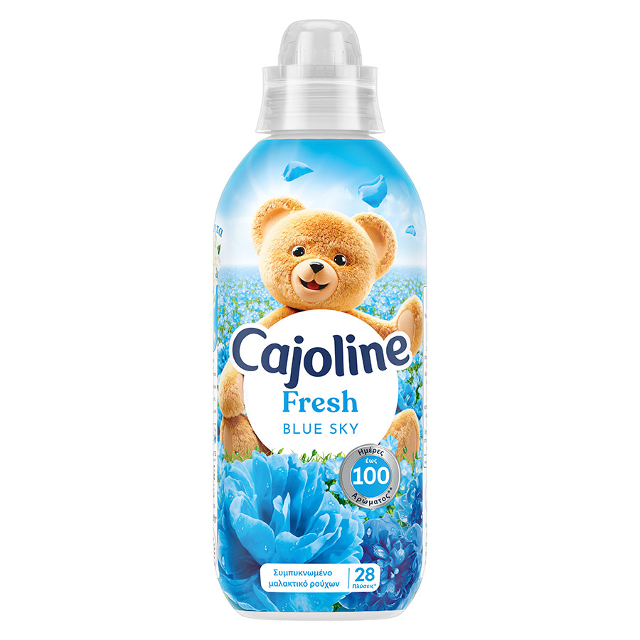 Cajoline Συμπυκνωμένο Μαλακτικό Ρούχων Blue Fresh 28mez. 604ml.