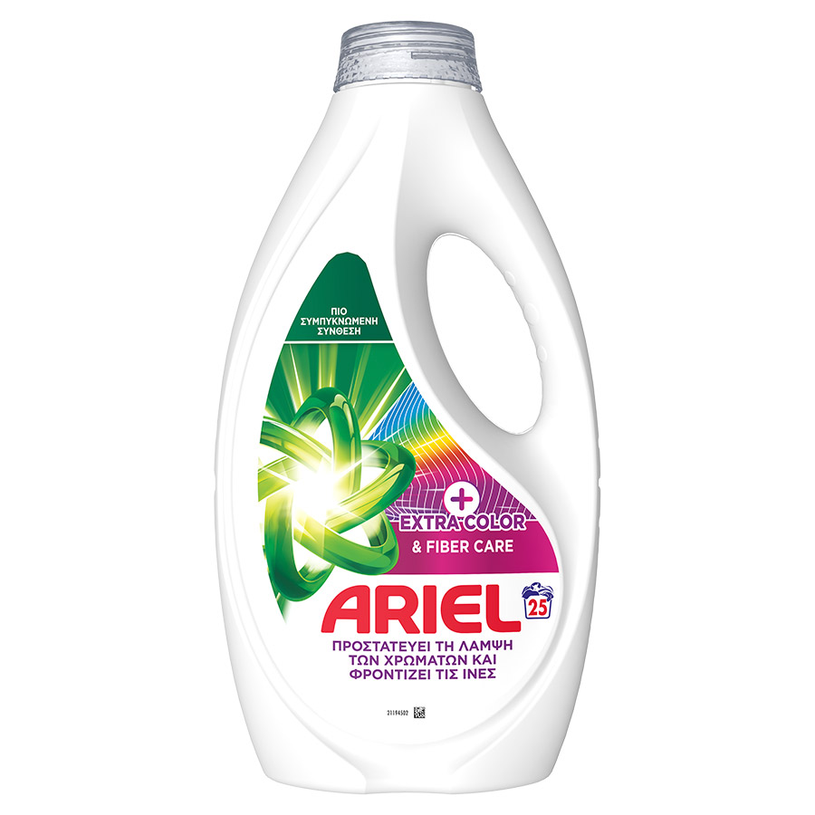 Ariel Fiber Care Υγρό Απορρυπαντικό Πλυντηρίου Ρούχων 25mez. 1,125lt.