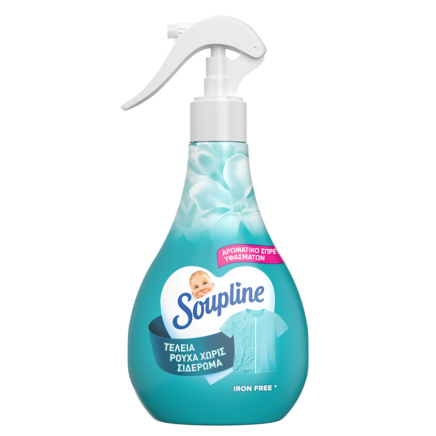 Soupline Αρωματικό Σπρέι Υφασμάτων Iron Free 300ml.