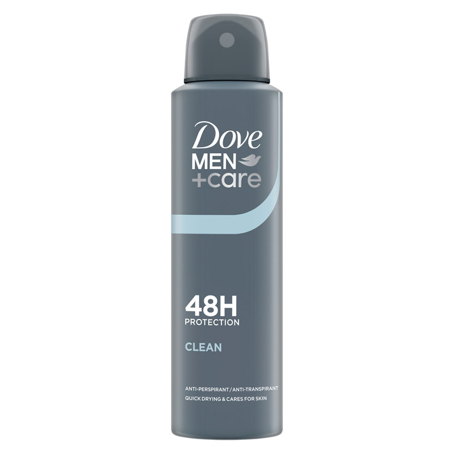 Dove Men+ Care Αποσμητικό Σπρέι Clean Comfort 150ml.