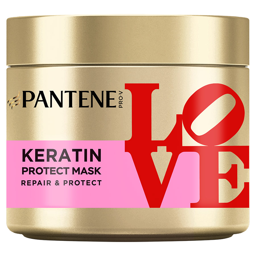 Pantene Pro-V Love Μάσκα Μαλλιών Αναδόμηση & Πραστασία 300ml.