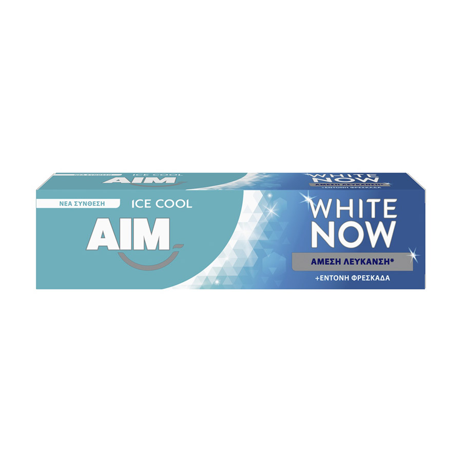 Aim White Now Οδοντόκρεμα Ice Cool Mint 75ml.