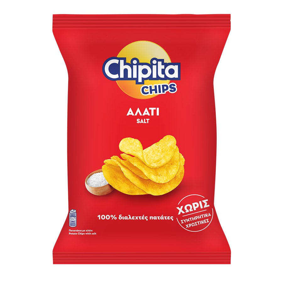 Chipita Chips Αλάτι 160γρ.