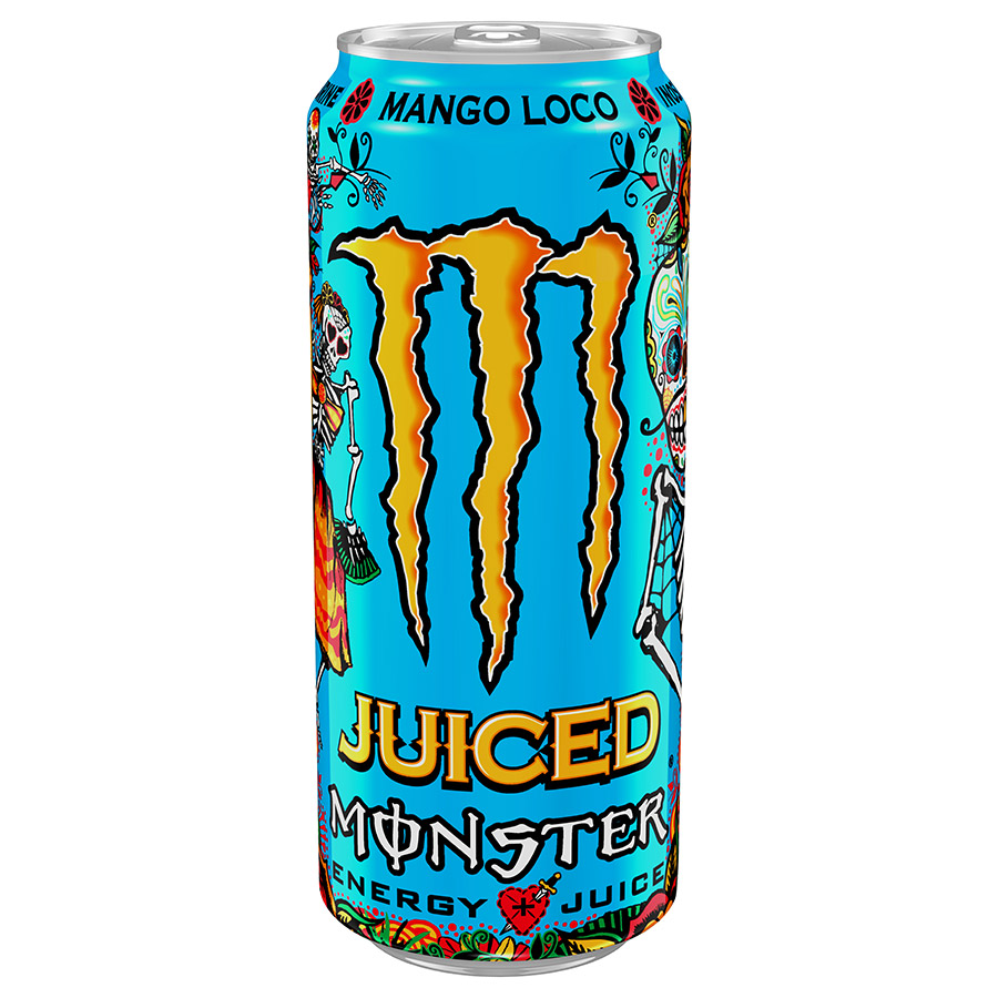 Monster Energy Drink Juiced Mango Loco 500ml.