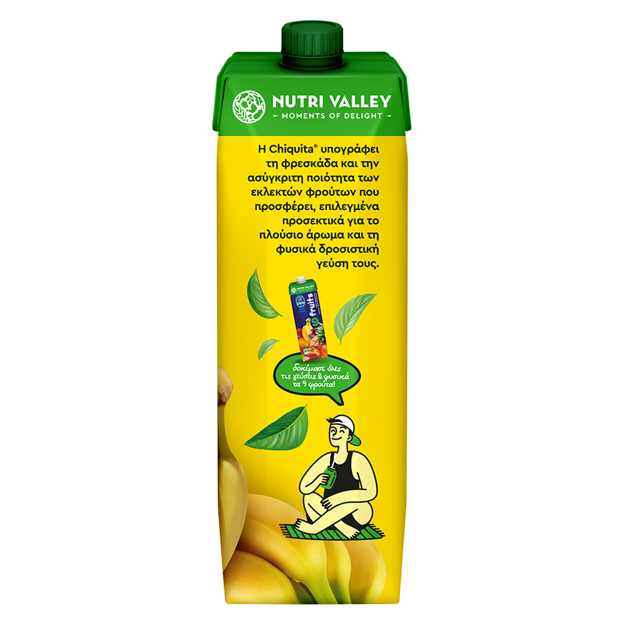 Nutri Valley Φρουτοποτό Chiquita Μπανάνα 1lt.