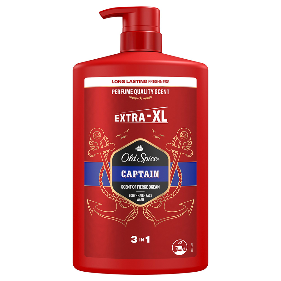 Old Spice Captain Αφρόλουτρο 1lt.