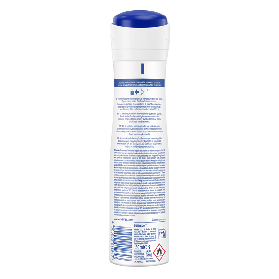 Nivea Fresh Sensation Αποσμητικό Σπρέι 150ml.