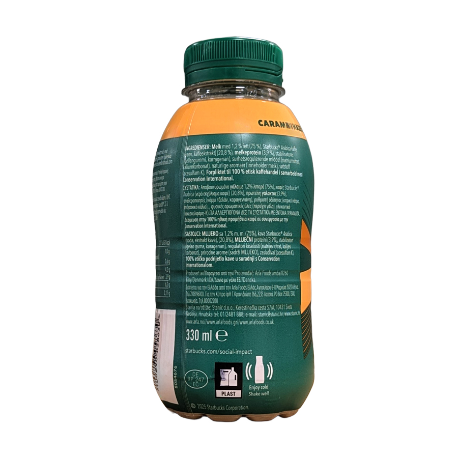 Starbucks Caffe Protein Caramel Hazelnut 330ml.