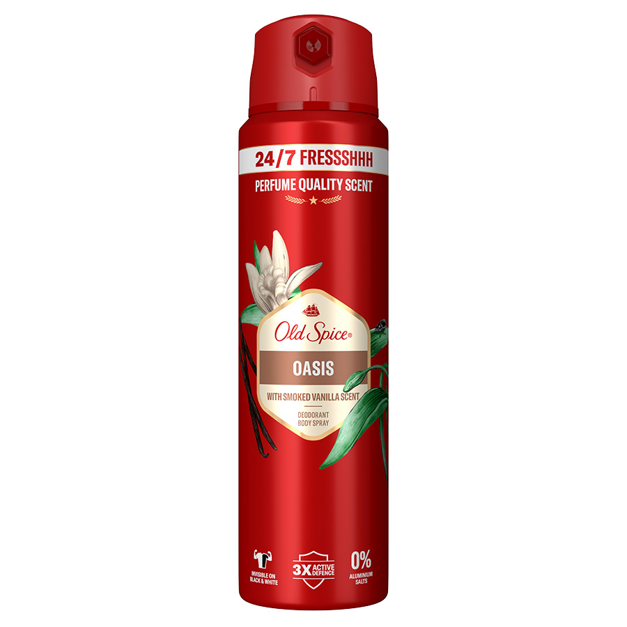 Old Spice Oasis Αποσμητικό Σπρέι 150ml.