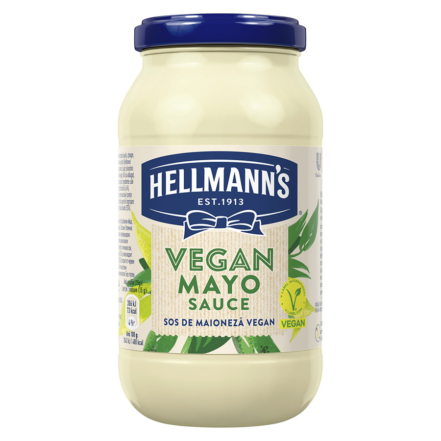 Hellmann's Μαγιονέζα Vegan Χωρίς Αυγά 330γρ.