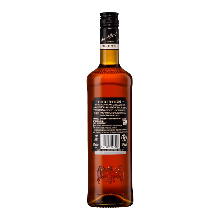 Bacardi Spiced 700ml.