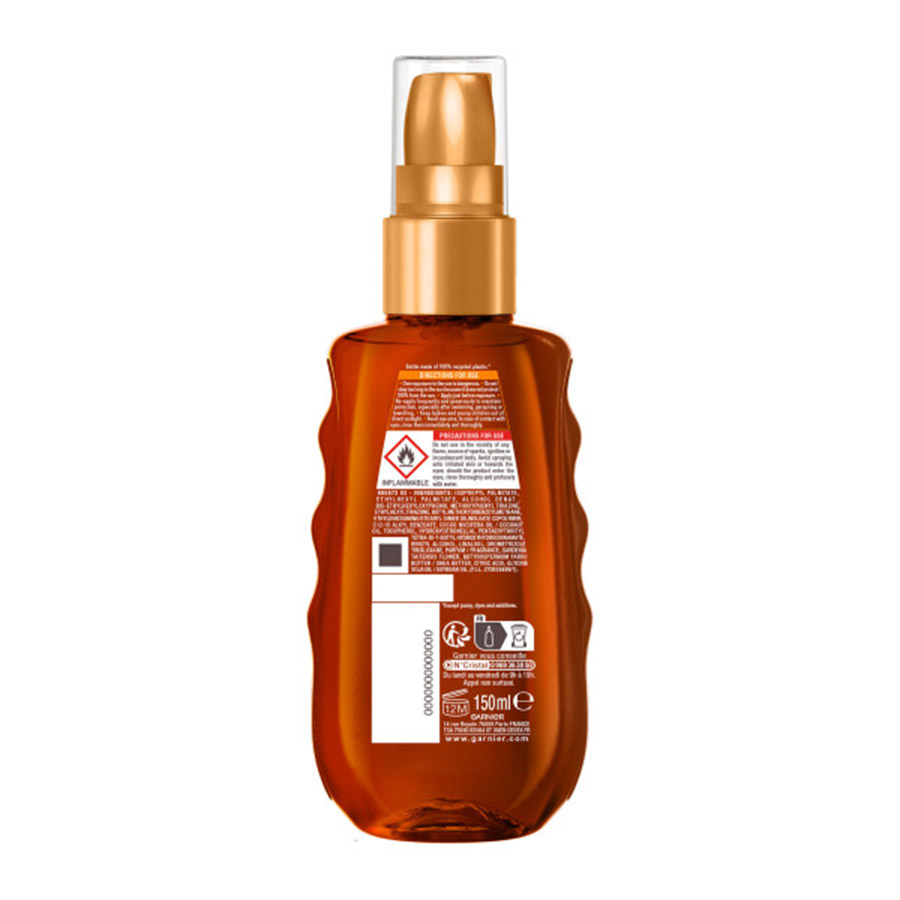 Garnier Ambre Solaire Λάδι Προστασίας SPF20 150ml.