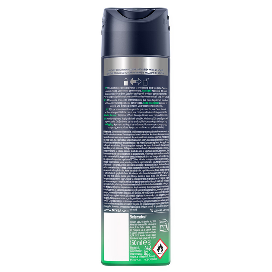 Nivea Men Fresh Sensation Σπρέι 150ml.