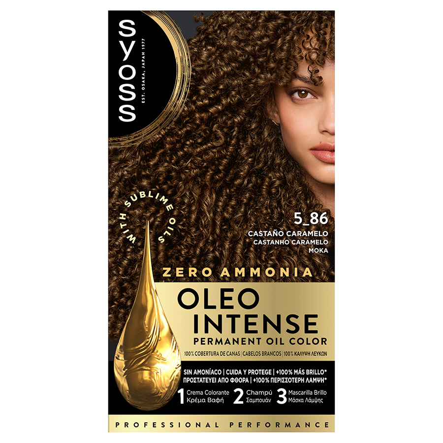 Syoss Βαφή Μαλλιών Oleo Intense No5-86 Μόκα