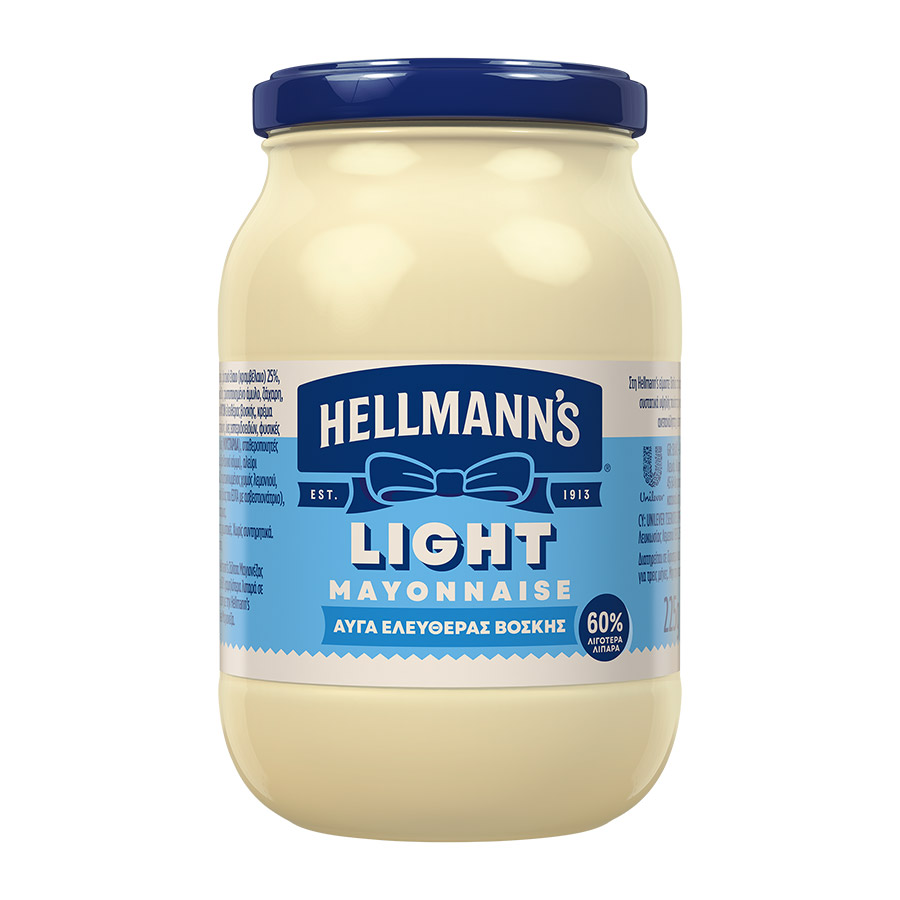 Hellmann's Μαγιονέζα Light 225ml.