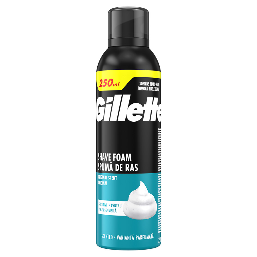 Gillette Classic Αφρός Ξυρίσματος Sensitive 250ml.