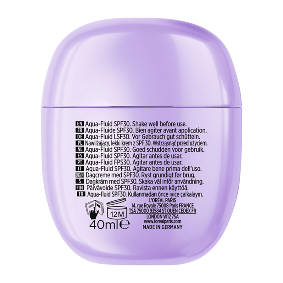 L'oreal Paris Dermo Expertise Κρέμα Ημέρας Revitalift Filler Aqua Fluid SPF30 40ml.
