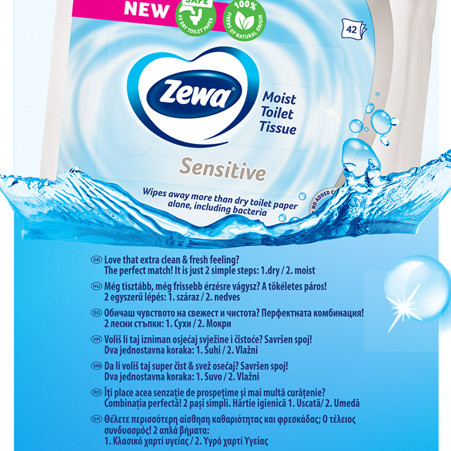 Zewa Exclusive Χαρτί Υγείας Ultra Soft 4Φύλλων 8τεμ. 888γρ.