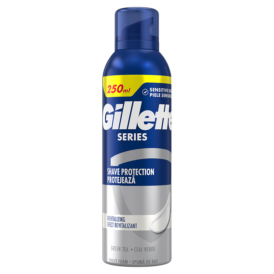 Gillette Series Αφρός Ξυρίσματος Revitalizing 250ml.